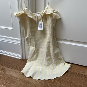 Intermix new with tags yellow dress